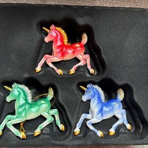 Breyer Unicorn Fillies 2005 Holiday Ornaments-700805-NEW